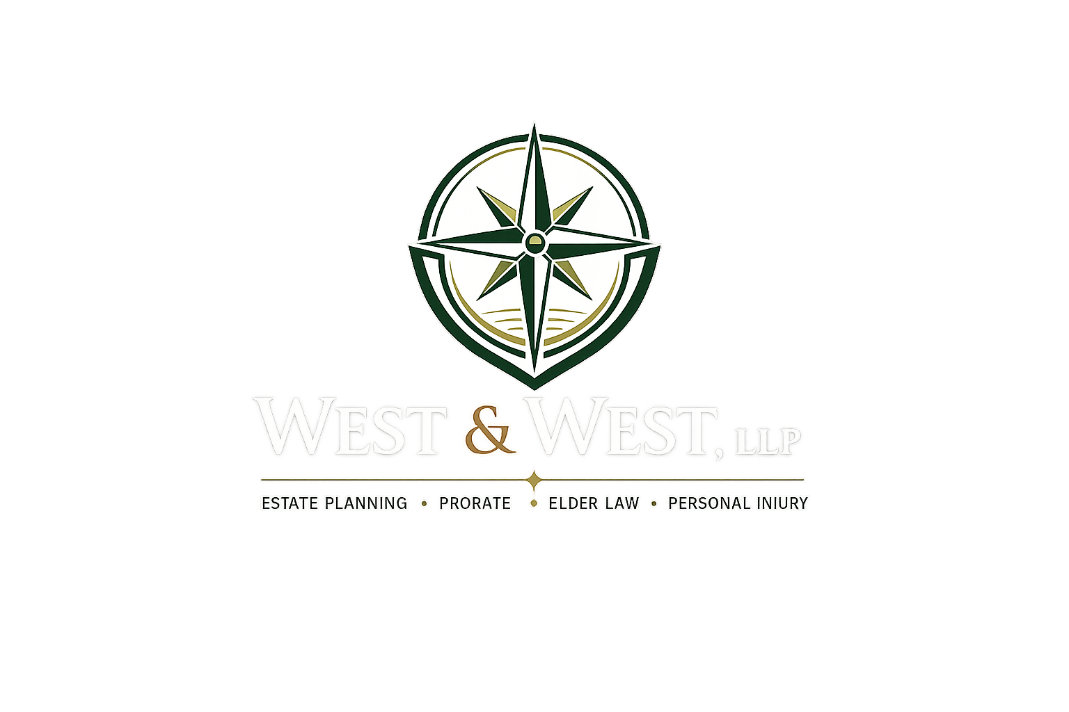West & West, LLP logo design